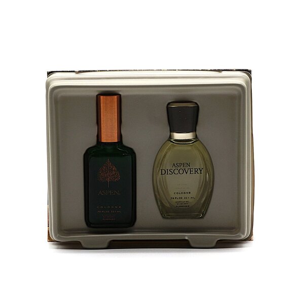 Vintage Coty ASPEN & Aspen Discovery Cologne Collection 0.75oz Each - Picture 2 of 3